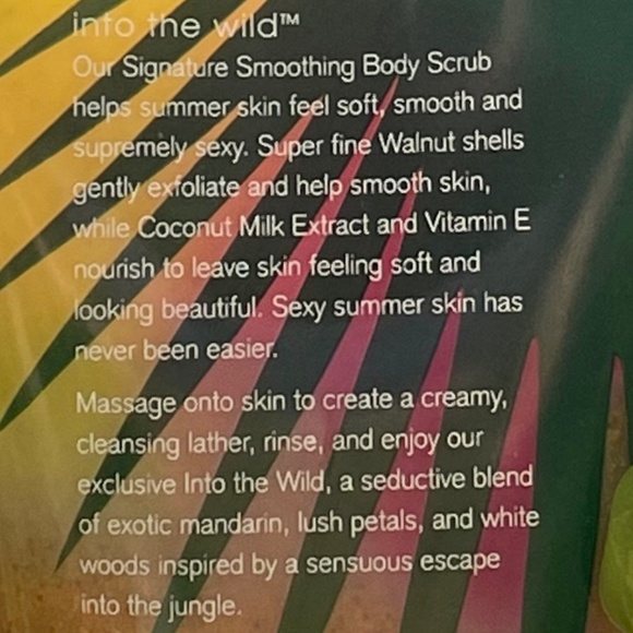 Into The Wild Body Scrub--RARE! - Picture 3 of 3